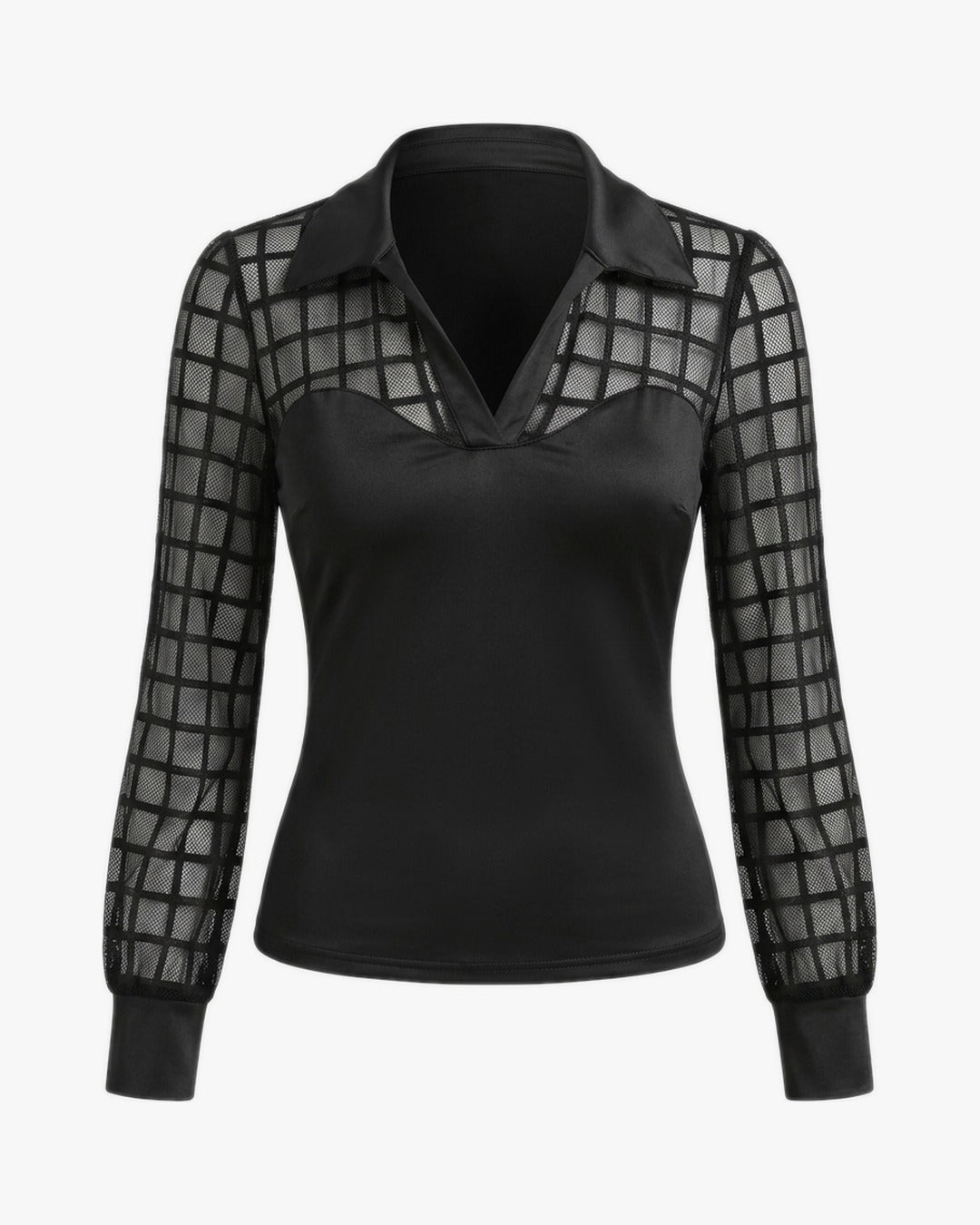 Chemise corset sur fond studio gris clair