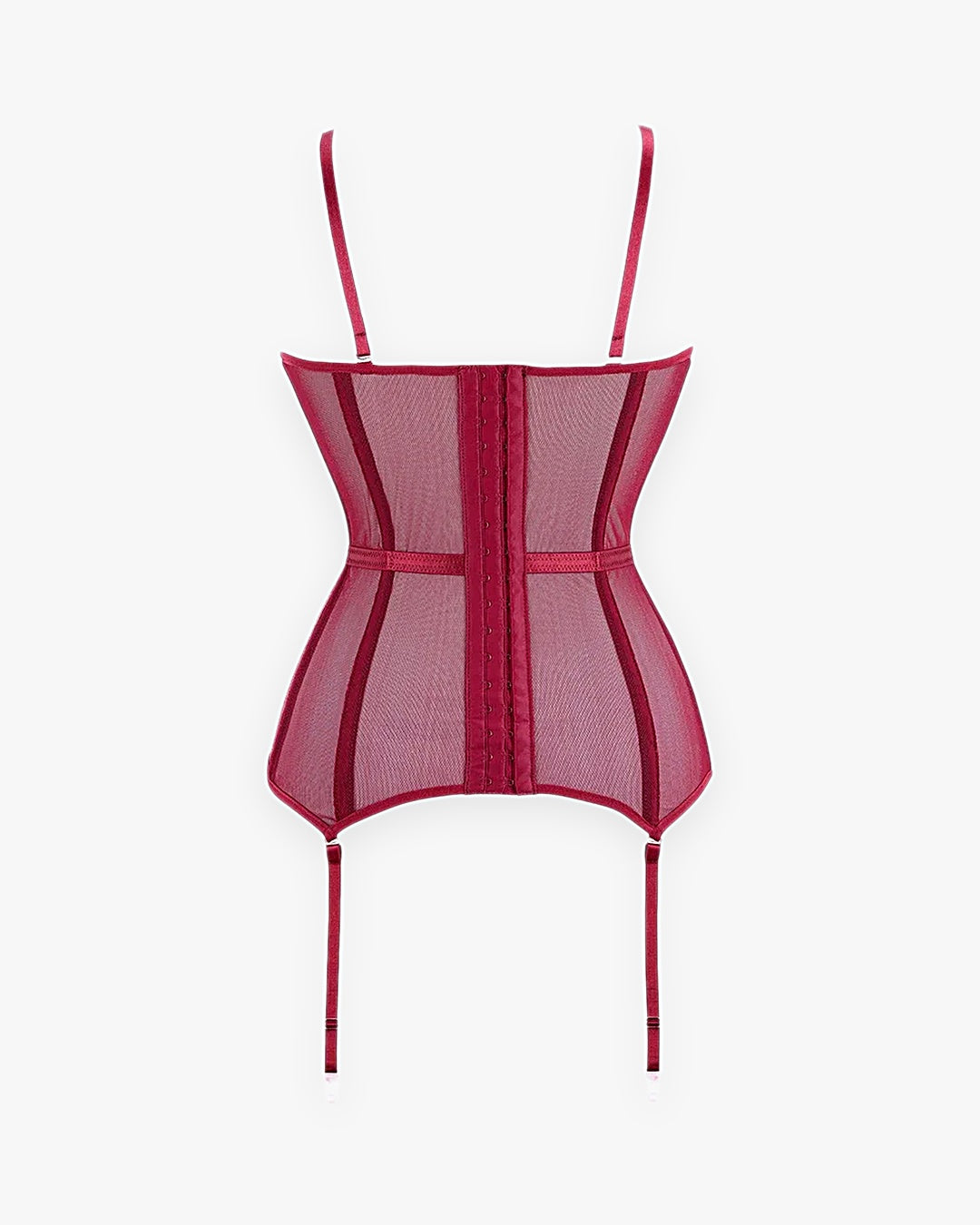 Zoom sur le détail du guêpière corset, vue 2