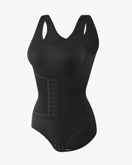 Body corset minceur sur fond studio gris clair, vue 6