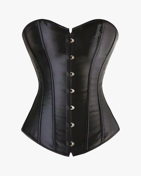 Corset bustier grande taille sur fond studio gris clair, vue 5