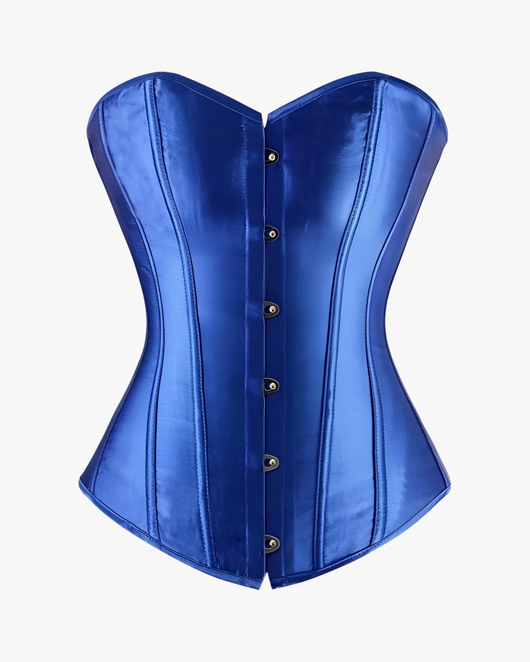 Corset bustier grande taille sur fond studio gris clair, vue 6
