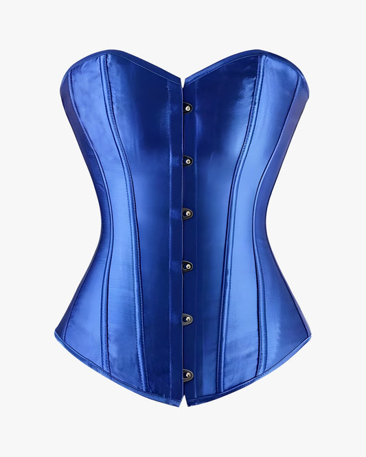 Corset bustier grande taille sur fond studio gris clair, vue 6