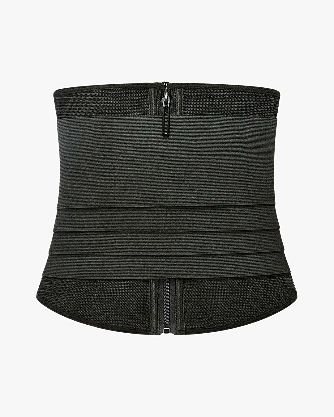 Corset gainant amincissant sur fond studio gris clair
