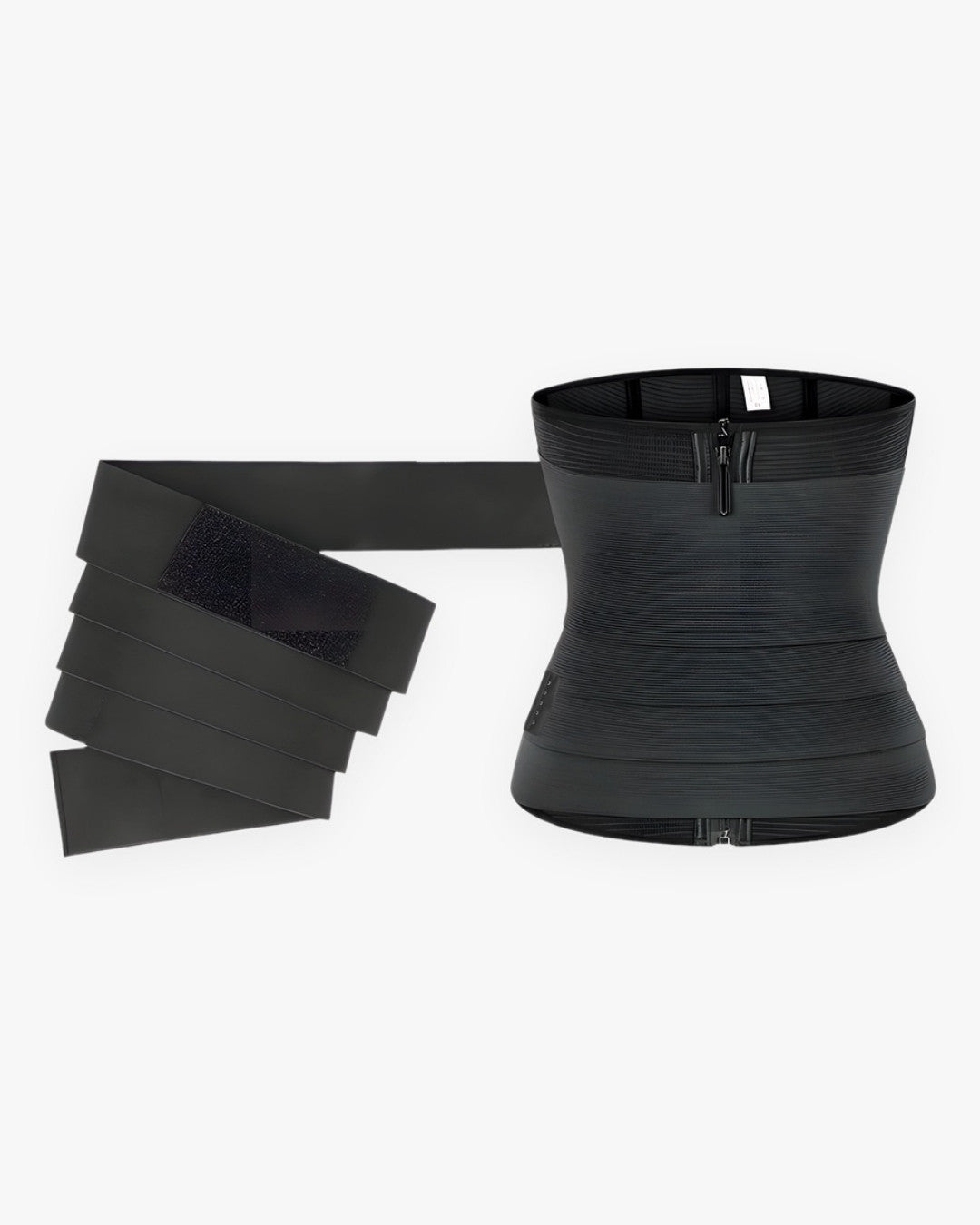 Zoom sur le détail du corset gainant amincissant