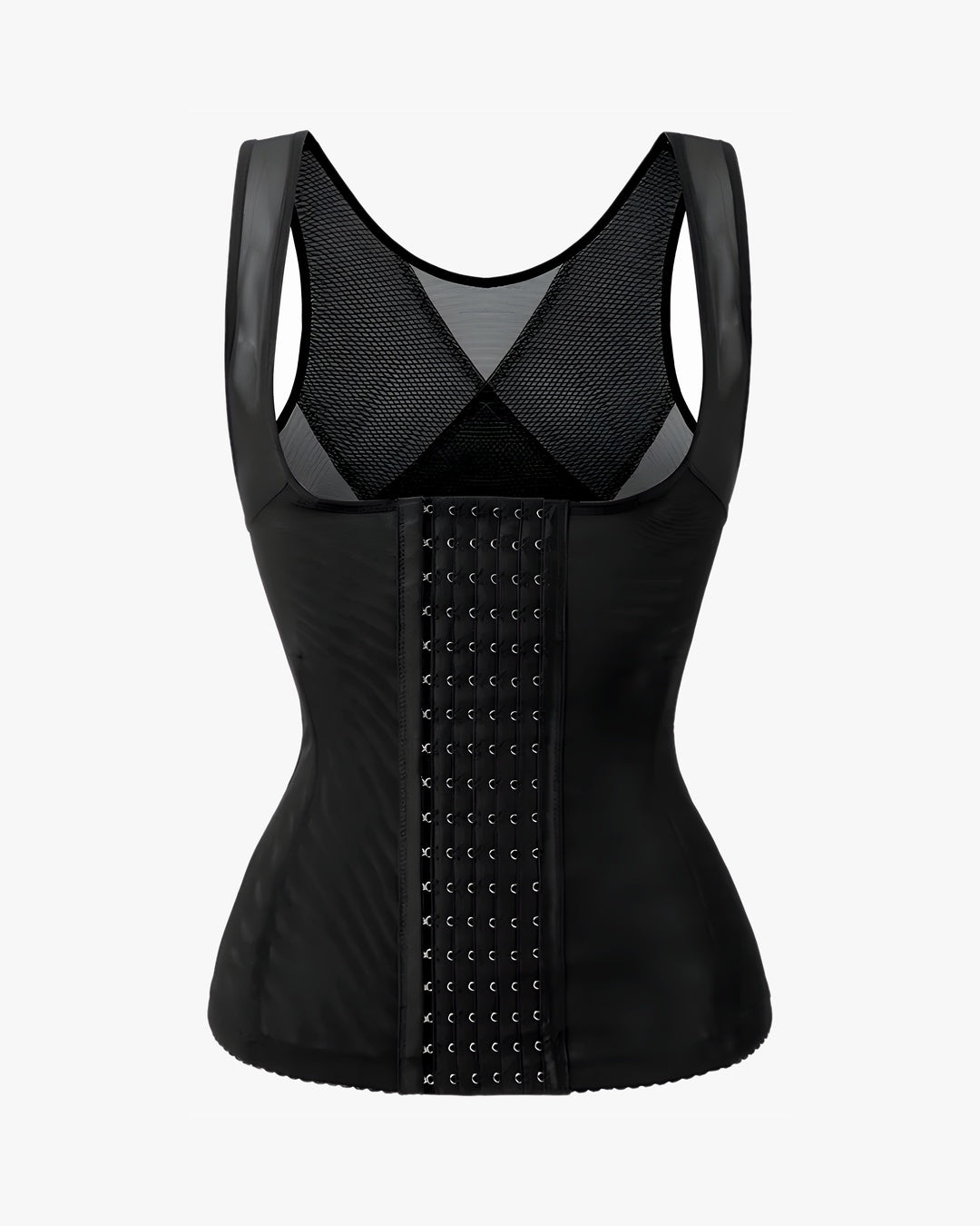 Corset gaine minceur sur fond studio gris clair