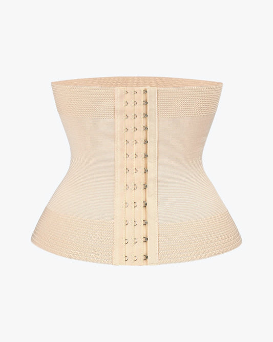 Corset gaine ventre plat sur fond studio gris clair, vue 2