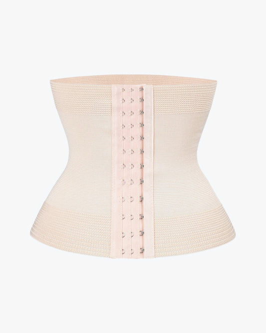 Corset gaine ventre plat sur fond studio gris clair, vue 3