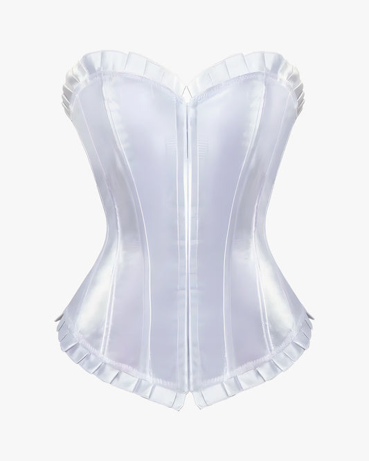 Corset grande taille sur fond studio gris clair, vue 2