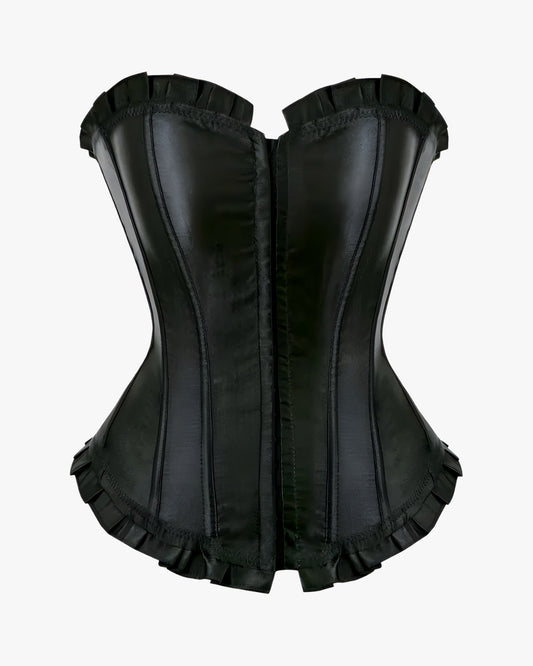 Corset grande taille sur fond studio gris clair, vue 5
