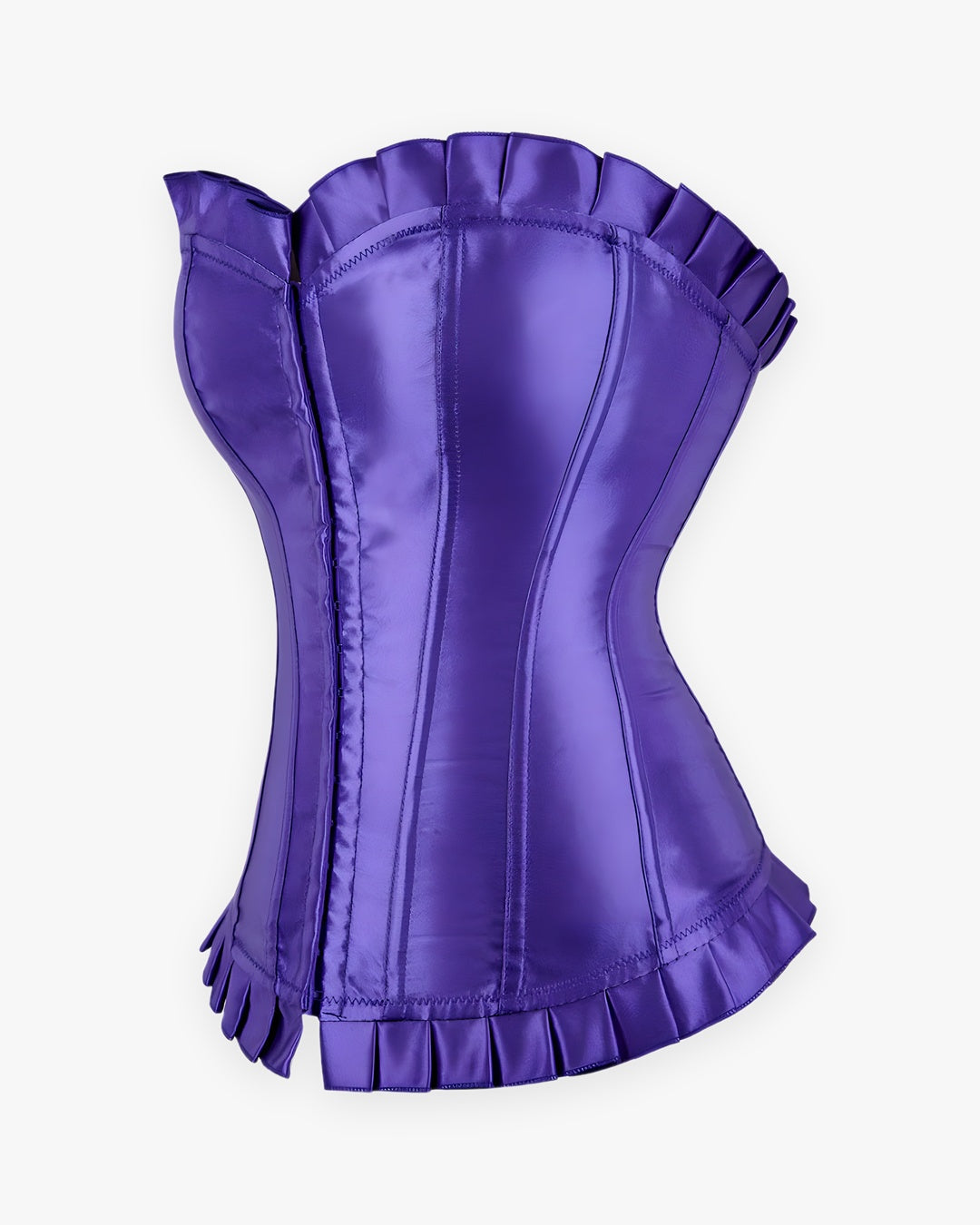 Zoom sur le détail du corset grande taille