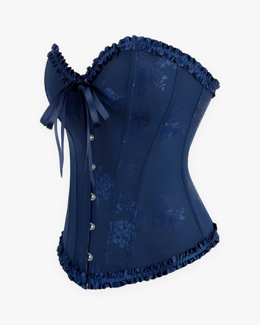 Zoom sur le détail du corset habillé