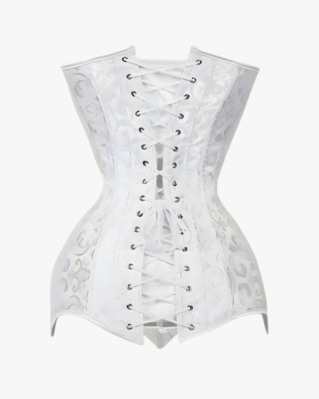 Zoom sur le détail du corset long, vue 4
