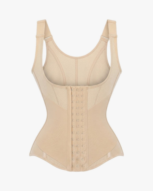 Corset minceur sur fond studio gris clair
