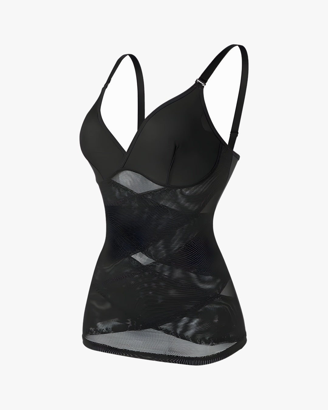 Corset minceur invisible sur fond studio gris clair