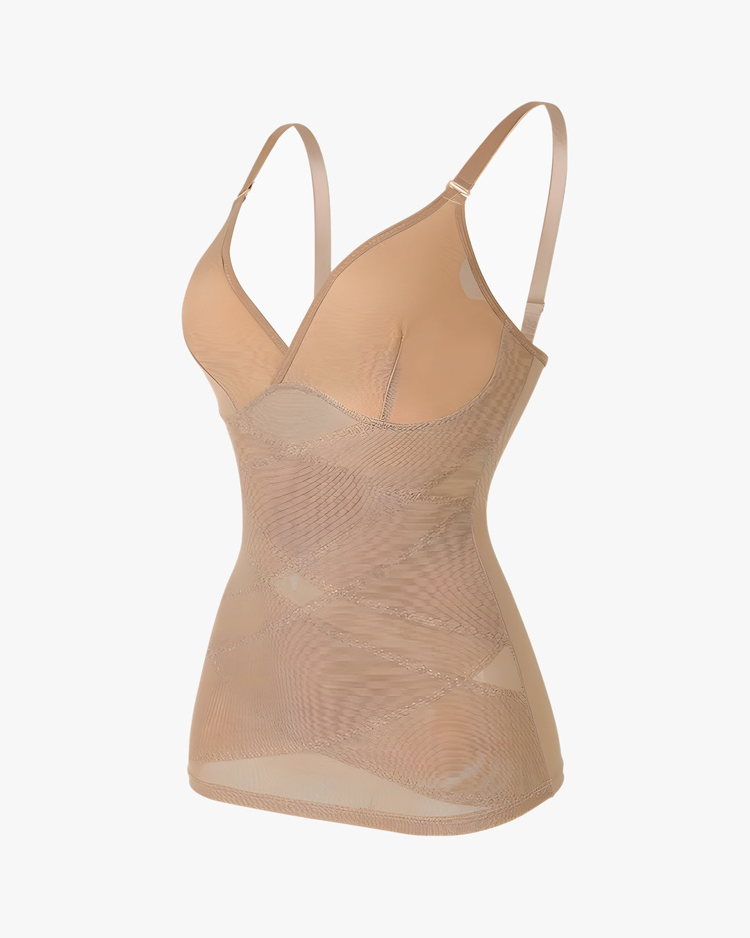 Corset minceur invisible sur fond studio gris clair, vue 2