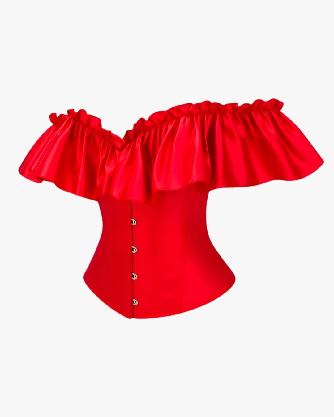 Zoom sur le détail du corset mode