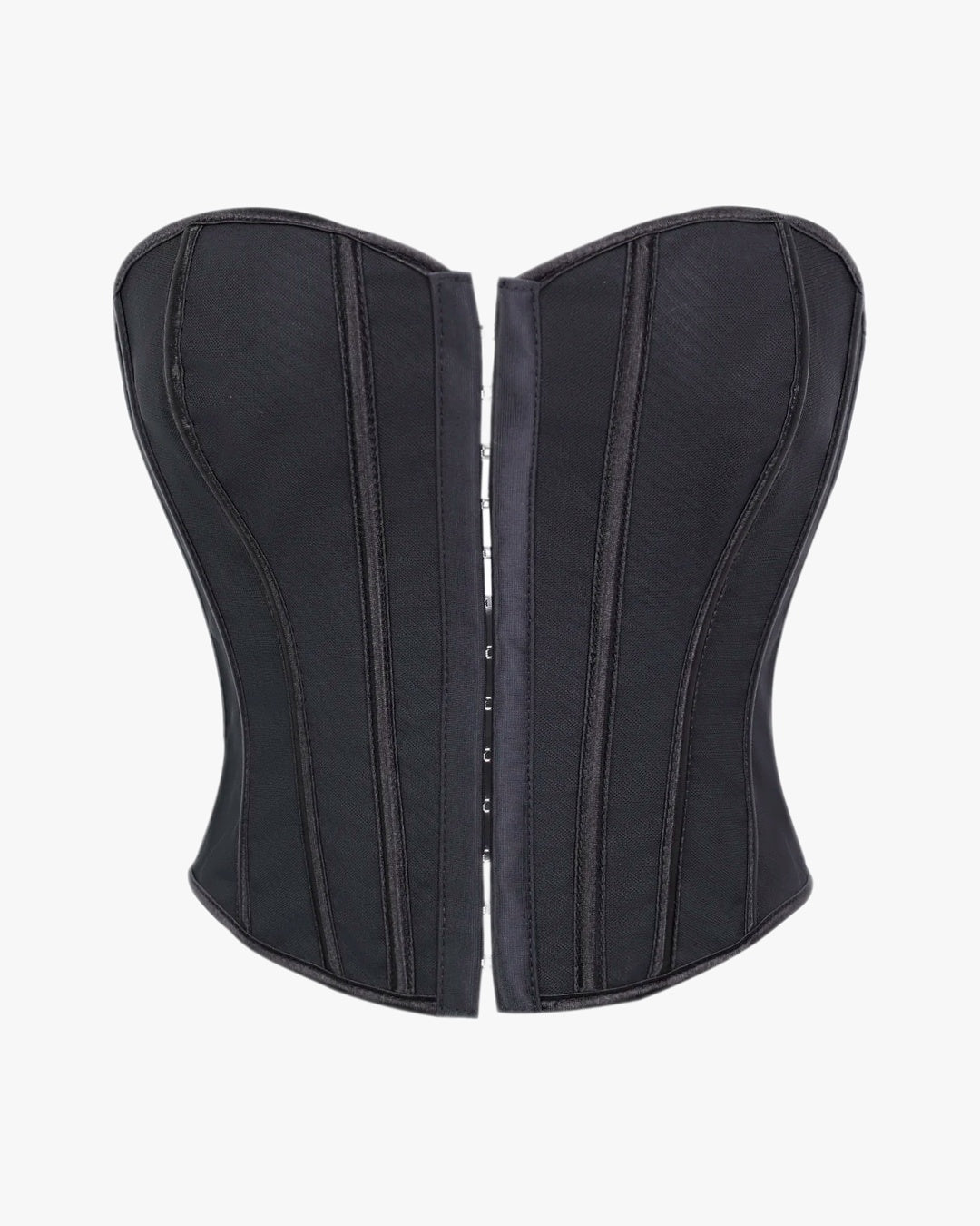 Corset moderne sur fond studio gris clair, vue 2