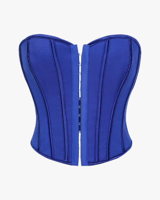 Corset moderne sur fond studio gris clair, vue 3