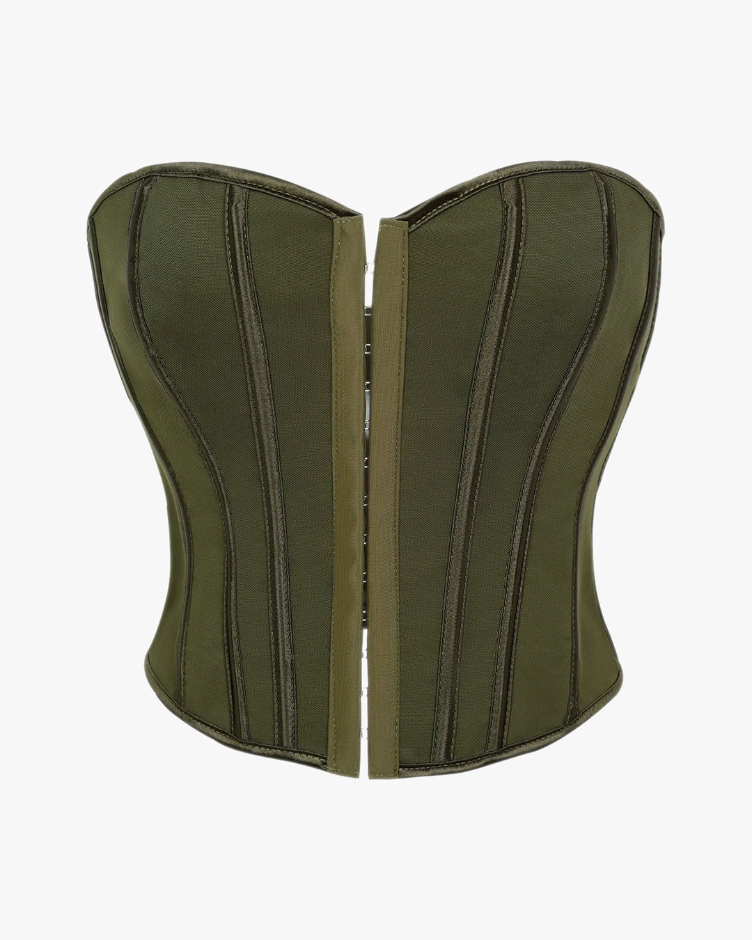 Corset moderne sur fond studio gris clair, vue 4