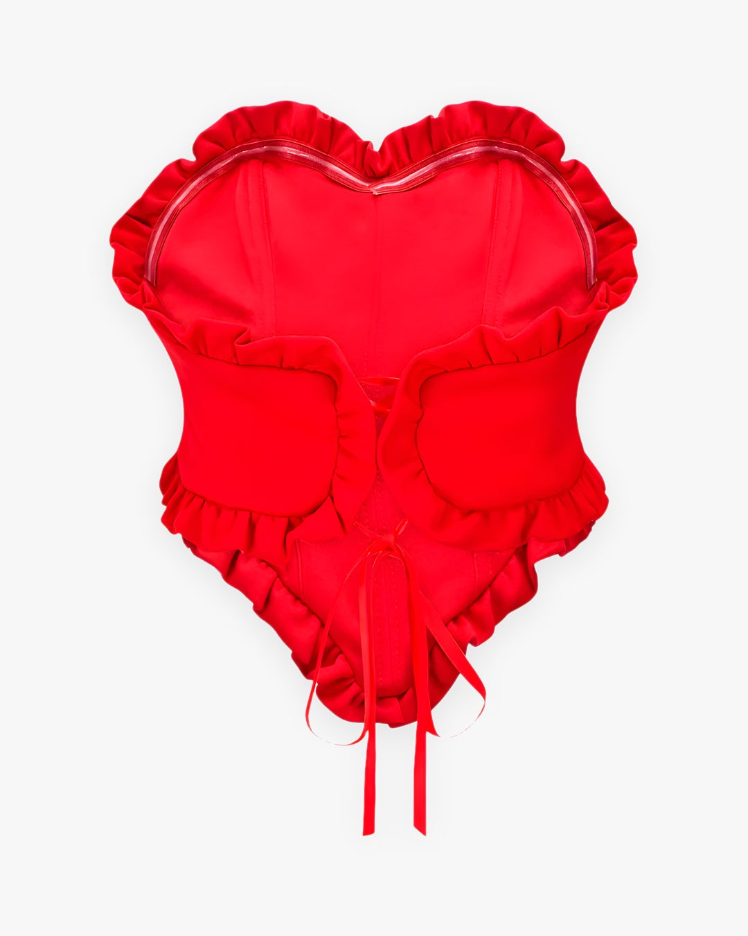 Zoom sur le détail du corset sexy