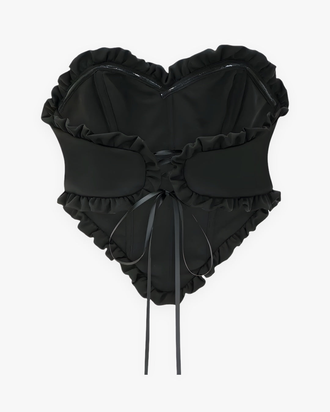 Zoom sur le détail du corset sexy, vue 2