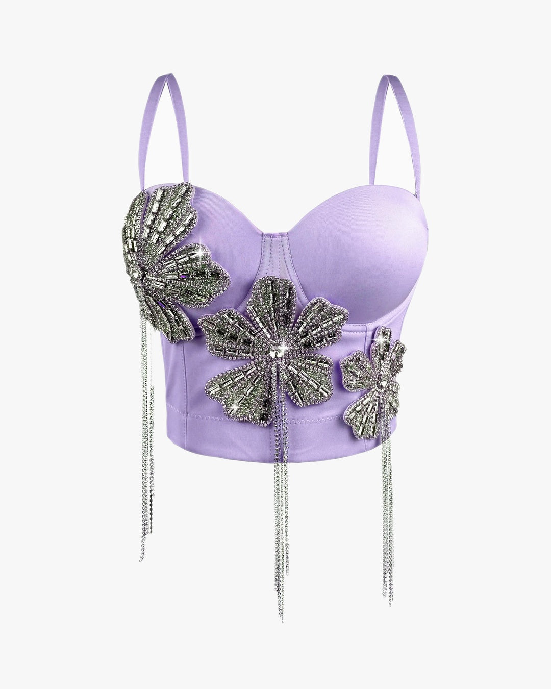 Corset soirée sur fond studio gris clair, vue 7