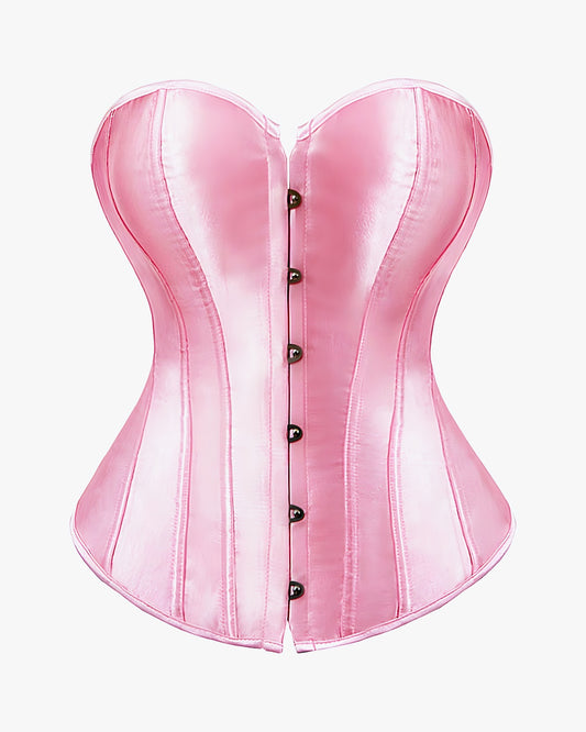 Corset venitien sur fond studio gris clair, vue 8