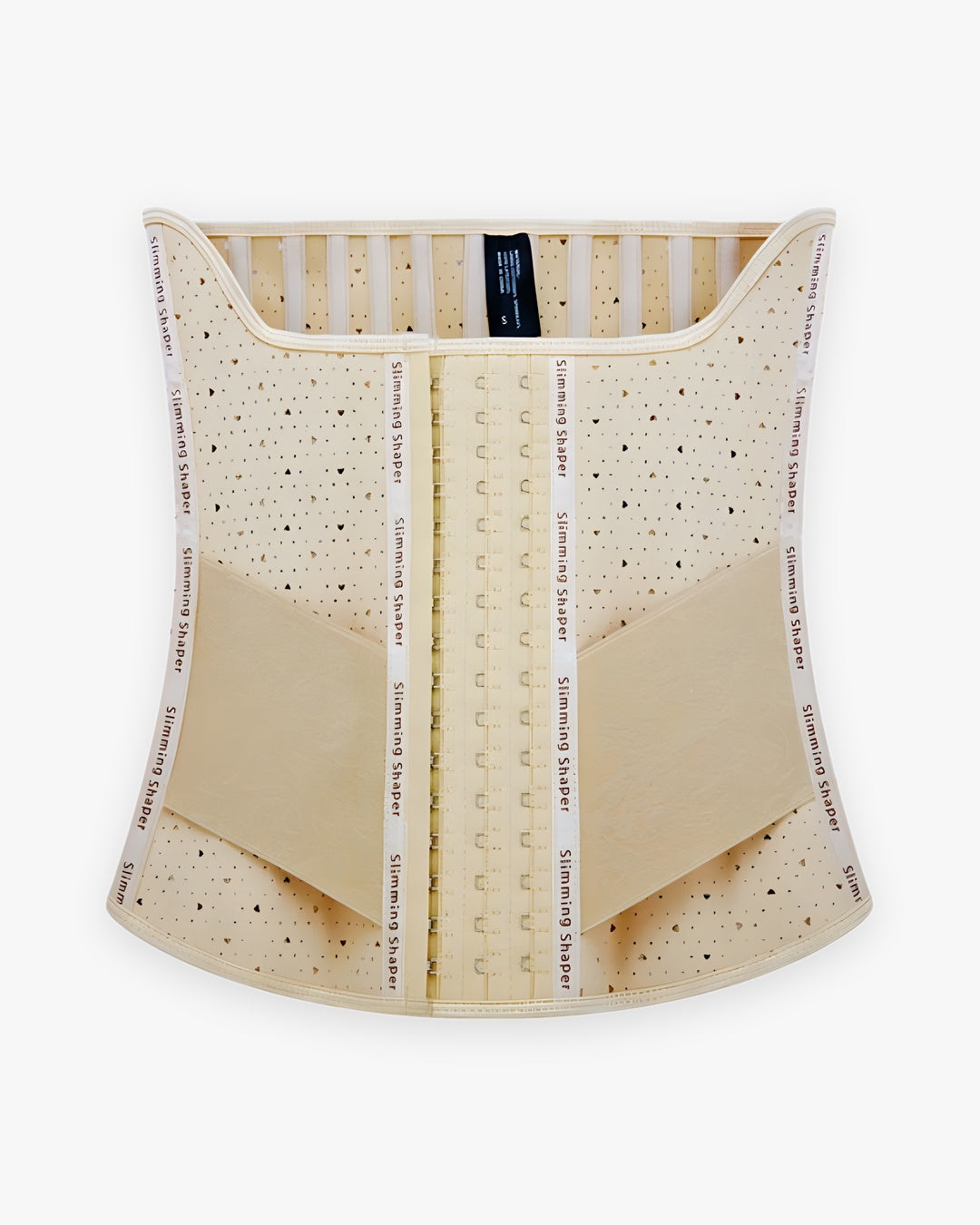 Zoom sur le détail du corset ventre plat, vue 2