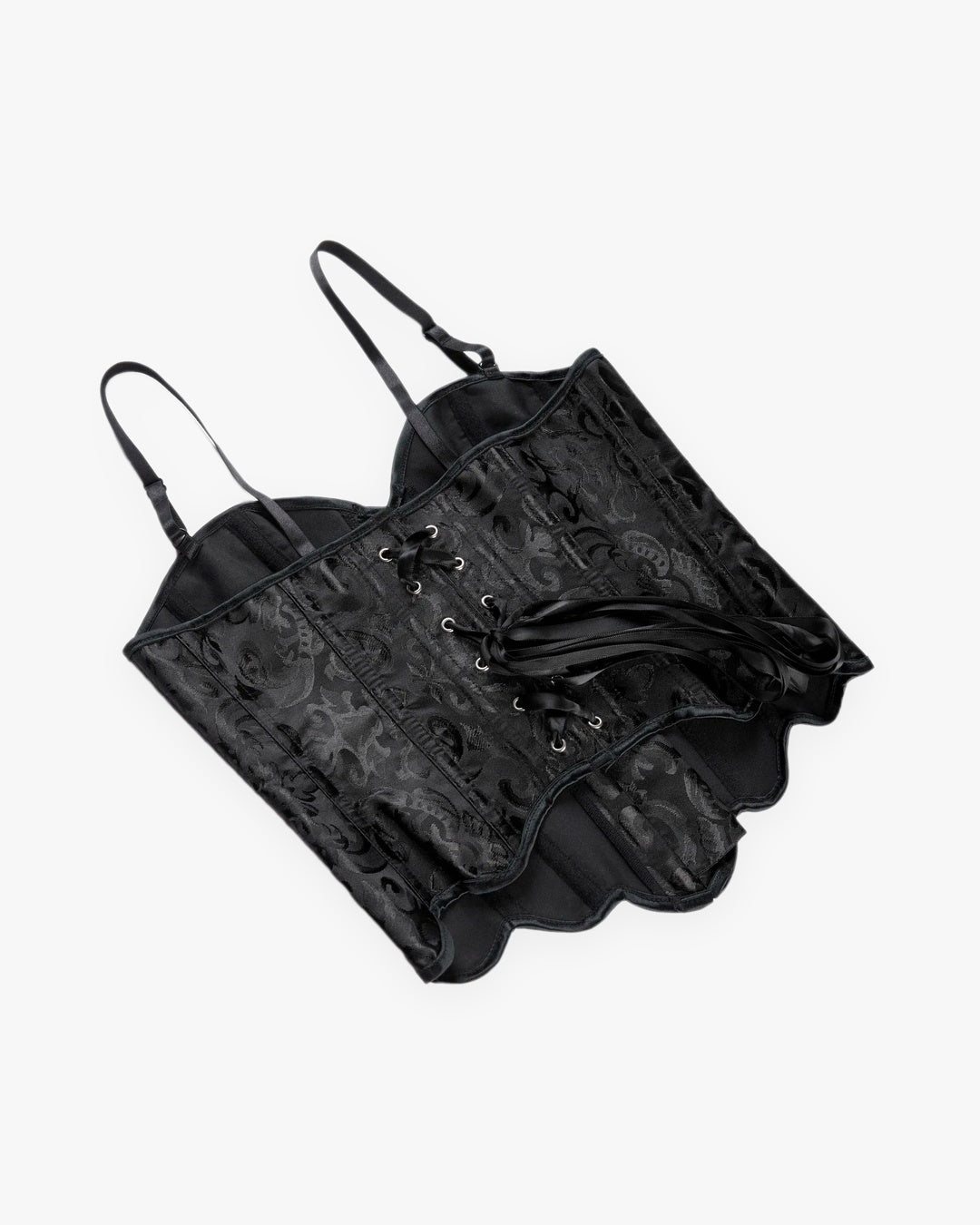 Zoom sur le détail du débardeur corset