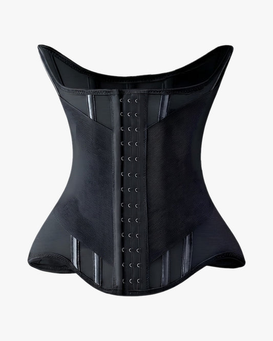 Gaine corset sur fond studio gris clair