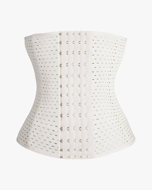 Gaine corset grande taille sur fond studio gris clair, vue 2