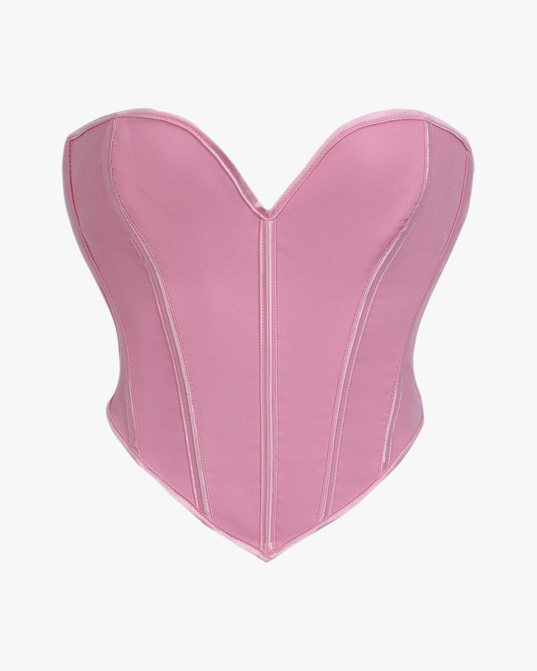 Haut corset sur fond studio gris clair, vue 9
