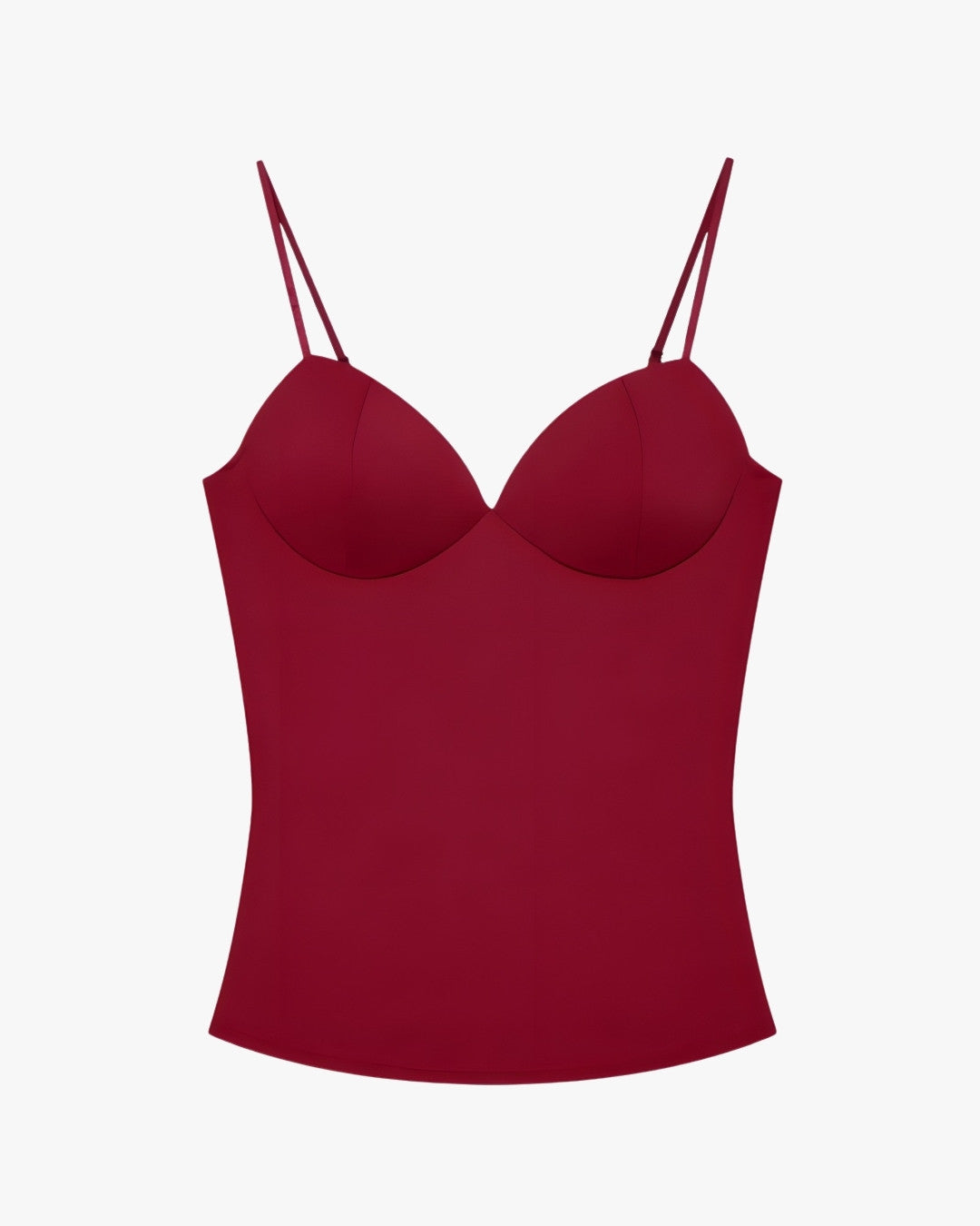 Haut style corset sur fond studio gris clair, vue 2