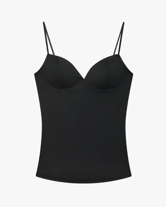 Haut style corset sur fond studio gris clair, vue 3