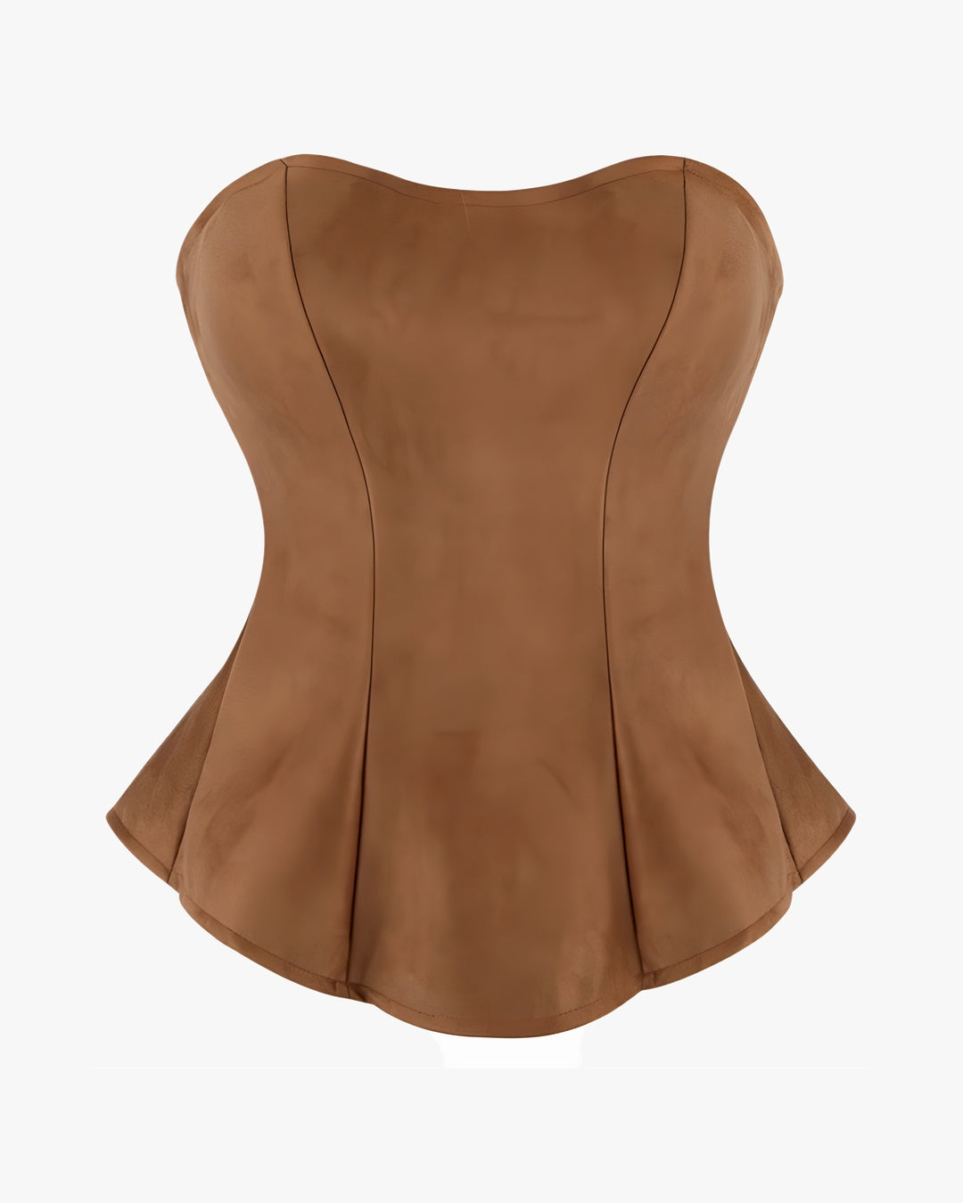 Jupe corset sur fond studio gris clair