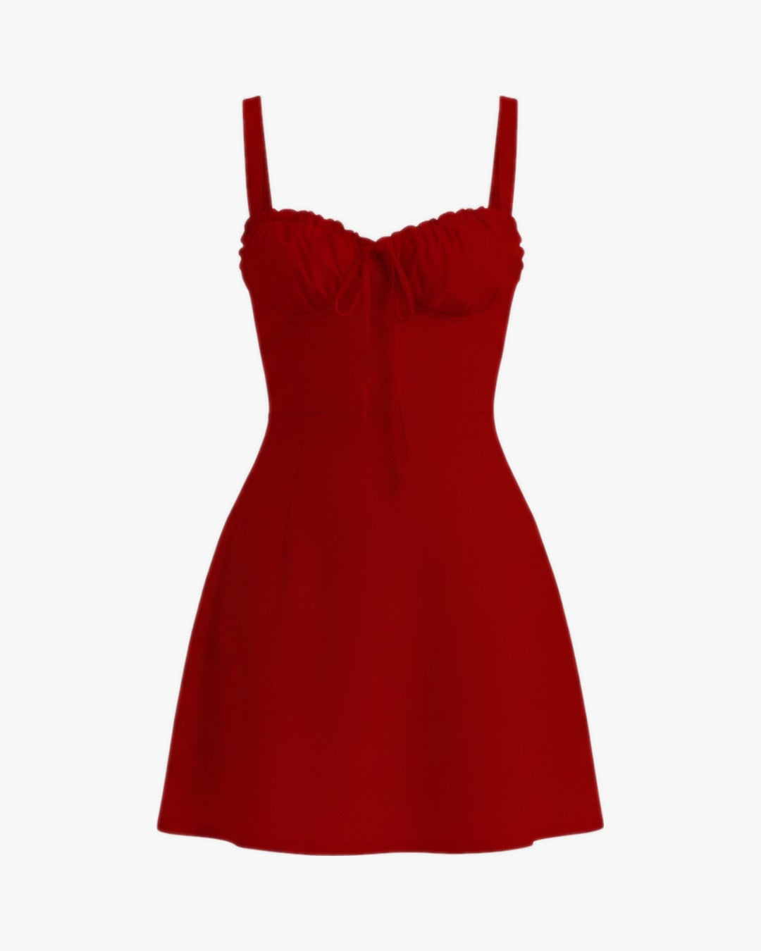Robe corset à l'ancienne sur fond studio gris clair