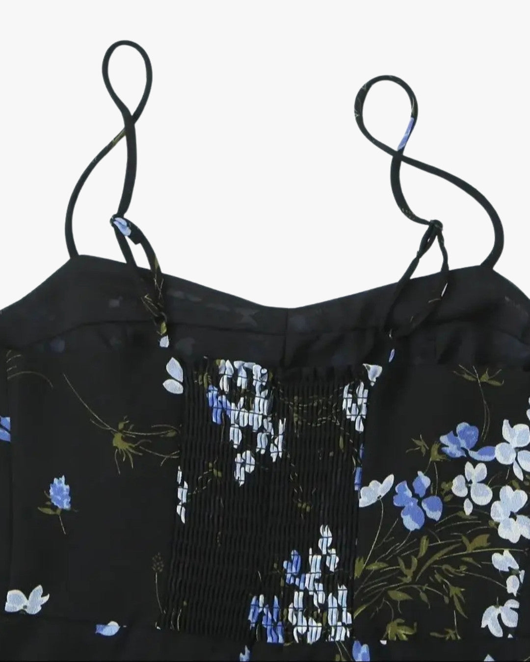 Zoom sur le détail du robe corset bretelle, vue 3
