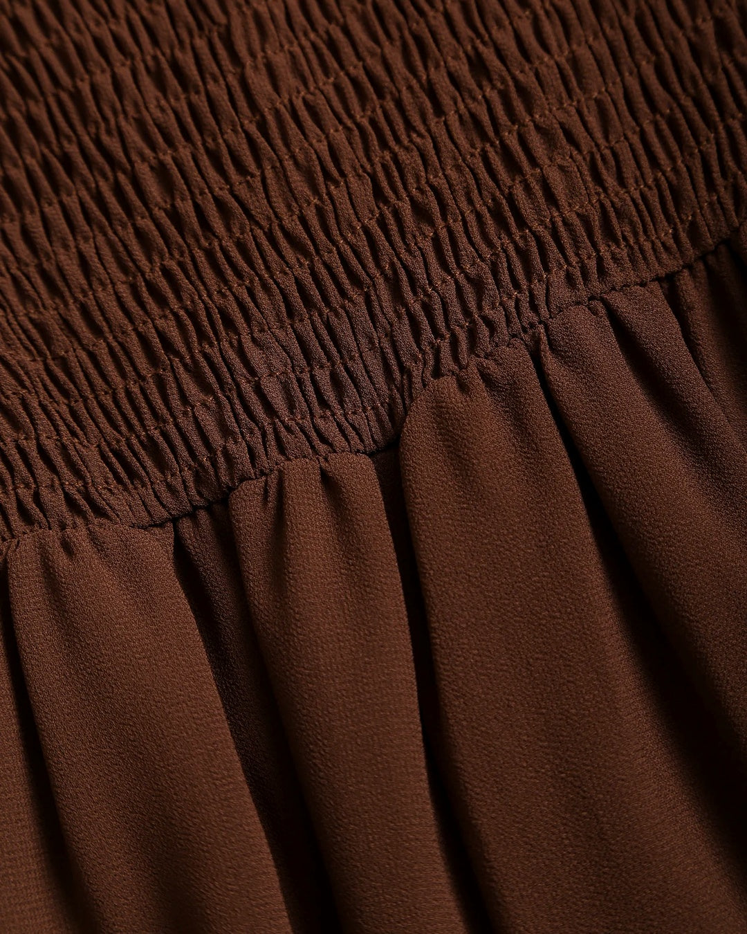 Zoom sur le détail du robe corset manche longue, vue 3