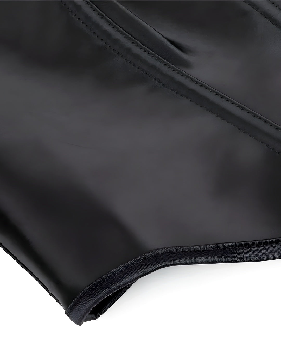 Zoom sur le détail du top corset manche longue, vue 4
