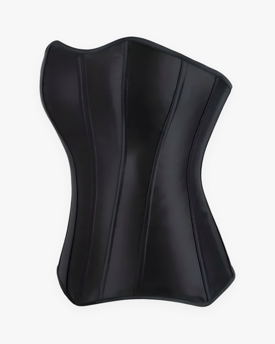 Zoom sur le détail du top corset satin, vue 2